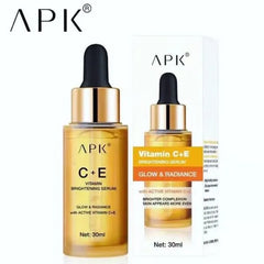 APK Vitamin C+E face Serum for Glow and Radiance - 30ml APK