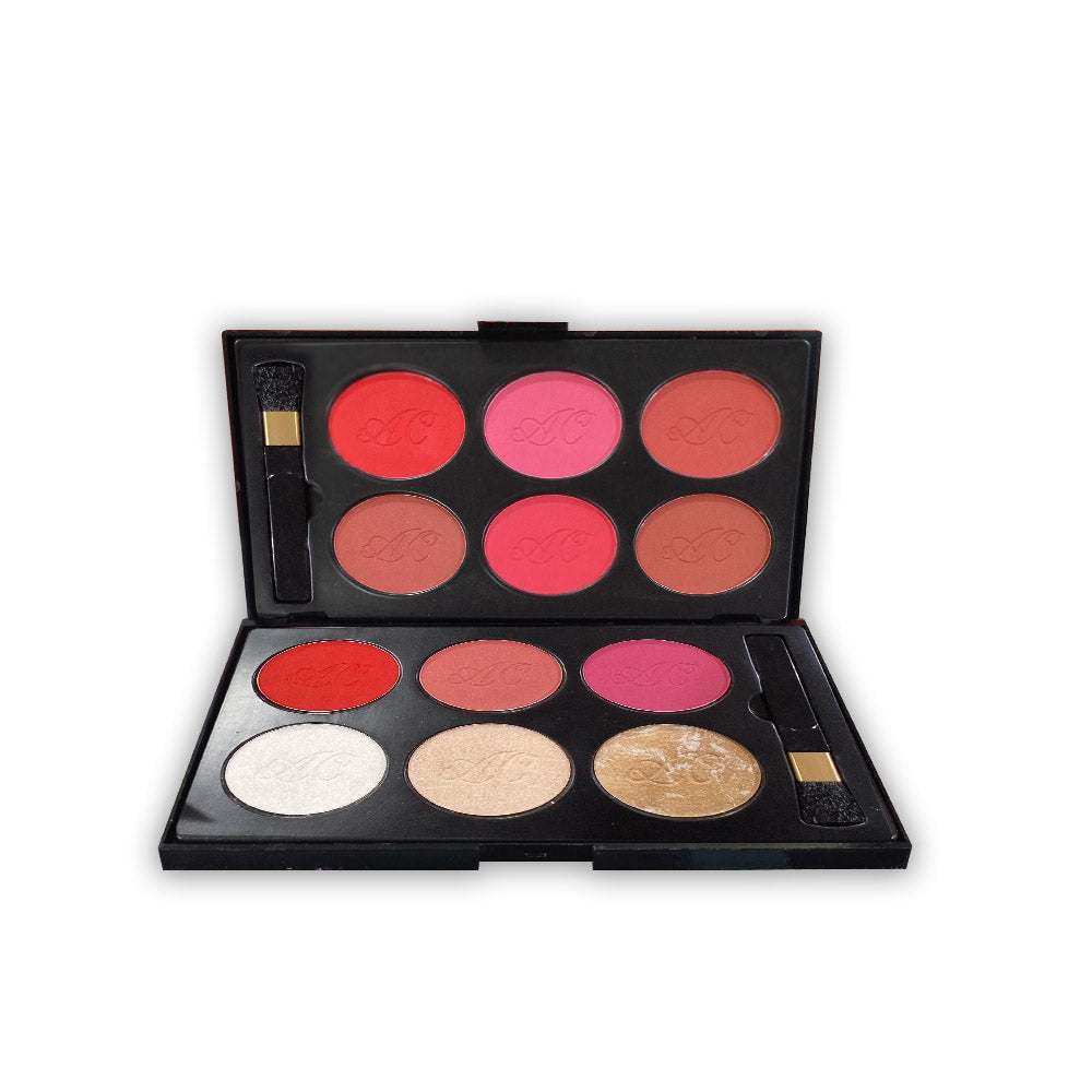 Aqua Color Line 6+6 Blush Glow & Contour Kit Aqua Color Line
