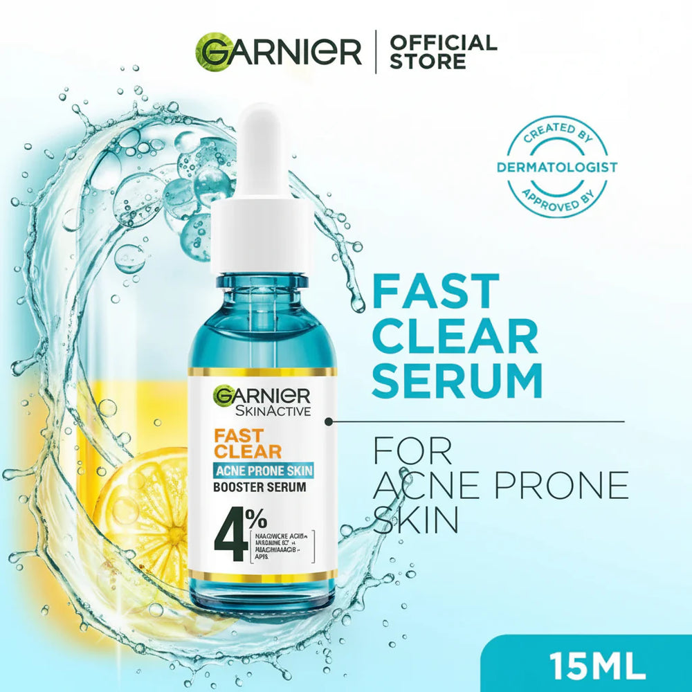 Garnier Skin Active Fast Clear Booster Serum For Acne Prone Skin Garnier