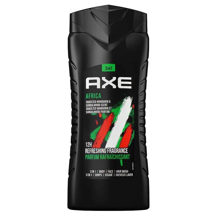 AXE Africa 3in1 Body Wash Hair, Face & Hair 250ml AXE