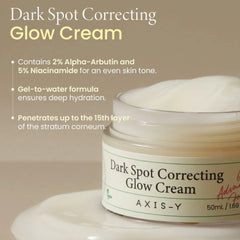 AXIS-Y Dark Spot Correction Glow Cream – 50ml (Made in Korea) Axis-Y