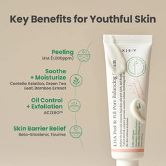 AXIS-Y LHA Peel & Fill Pore Balancing Cream - 50ml Axis-Y