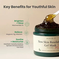 AXIS-Y New Skin Resolution Gel Mask - 100ml Axis-Y