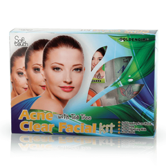 Soft Touch Acne Clear Facial Kit 4 Items Soft Touch