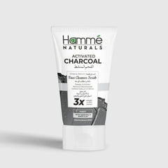 Hamme Natural Activated Charcoal Face Cleanser Scrub 100ml Hamme