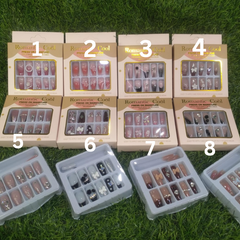 Romantic Cool False & Artifical Nails Romantic Cool
