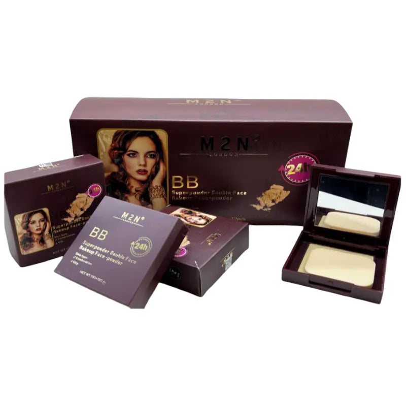 M2n bb superpowder double face powder M2n