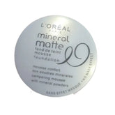 L'ORÉAL PARIS mineral matte fond de teint mousse foundation 18ml Loreal Paris