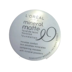 L'ORÉAL PARIS mineral matte fond de teint mousse foundation 18ml Loreal Paris