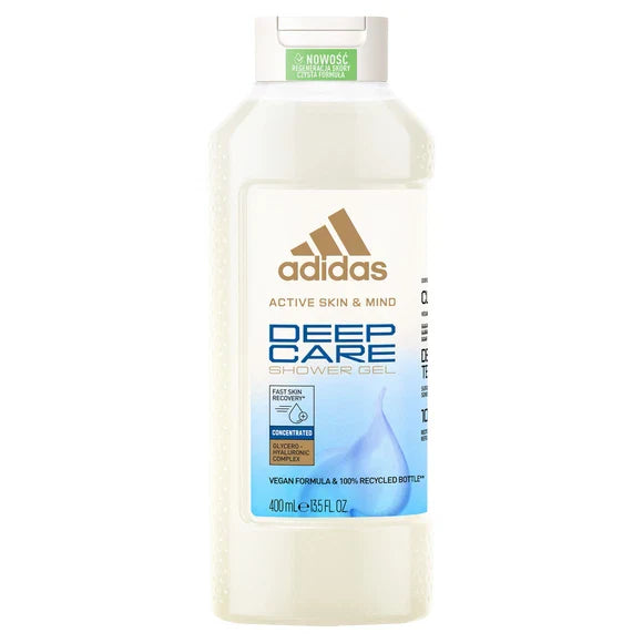Adidas Shower Gel Deep Care 13.5Oz/400Ml Adidas