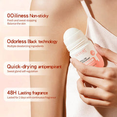Dr. Rashel Advance Bright Quick Dry Roll-On Deodorant 48H Protection - 50ml Dr. Rashel