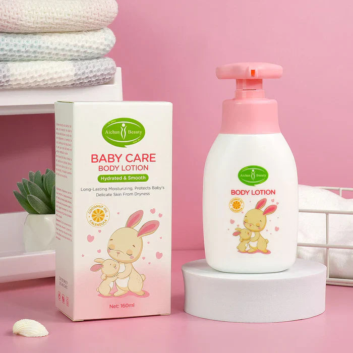 Aichun Beauty Natural Baby Moisturizing Body Lotion Coconut Oil Aichun Beauty