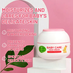 Aichun Beauty Natural Baby Moisturizing Facial Cream With Coconut Oil Aichun Beauty