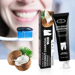 Aichun Beauty Teeth Coconut Black Bamboo Charcoal Toothpaste - 100g Aichun Beauty