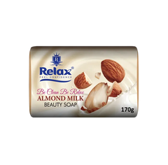 Relax Almond Milk Beauty Soap - 170gm Relax