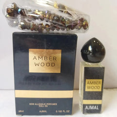Amber Wood Attar With Tasbeeh 6ml Cosmia