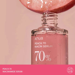 Anua - Peach 70% Niacinamide Serum - 30ml - Made in Korea Anua