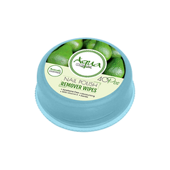 Aqua Color Line Nail polish Remover Pad 40 Pieces Aqua Color Line