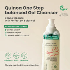 Axis-Y Quinoa One-Step Balanced Gel Cleanser - 180ml Axis-Y