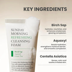 Axis-y Sunday Morning Refreshing Cleansing Foam - 120ml Axis-Y