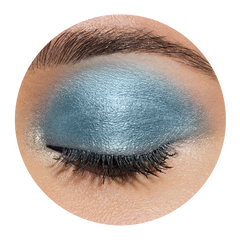 Aqua Color Line Shimmer Eyeshadow | Eye Shimmering Paint Aqua Color Line