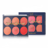 CVB Blush & Contour Kit – Sculpting & Radiant Face Makeup Palette CVB