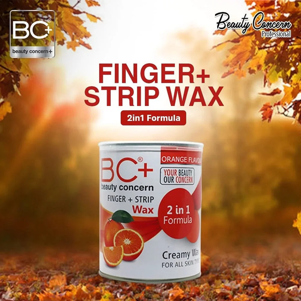 BC+ Beauty Concern Finger+ Strip Wax Orange Extract BC+