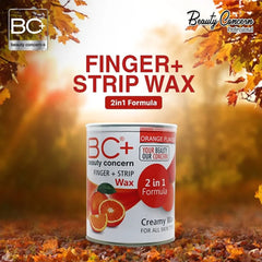 BC+ Beauty Concern Finger+ Strip Wax Orange Extract BC+