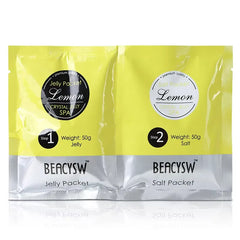 BEACYSW Foot Soak Powder Jelly Pocket Spa Pedicure Set BEACYSW