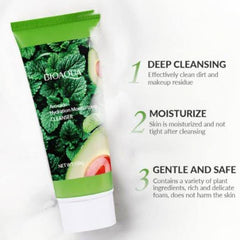 Bioaqua Natural Avocado Deep Cleansing Face Wash - 100g Bioaqua