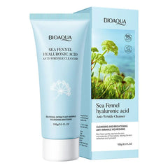 BIOAQUA Sea Fennel Hyaluronic Acid Foaming Facial Cleanser - 100ml Bioaqua