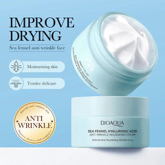 BIOAQUA Sea Fennel Hyaluronic Acid Moisturizing Face Cream - 60g Bioaqua