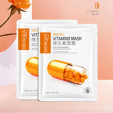 BIOAQUA Vitamins Tender Elastic Face Mask Sheet Bioaqua