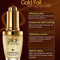 BIOAQUA 24K Gold Skin Care Liquid Essence Face Serum - 30ml Bioaqua