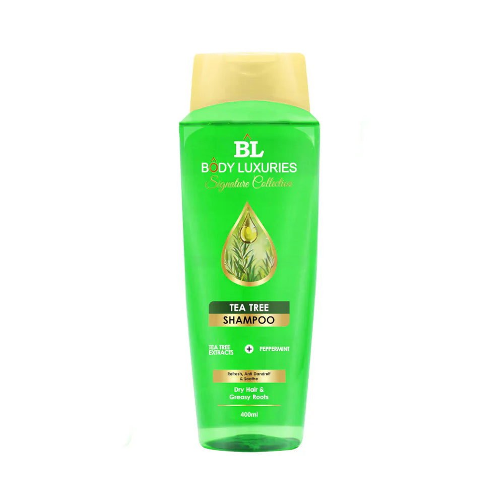 Body Luxuries Tea Tree Shampoo - 400ml Body Luxuries