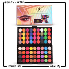 BN Beauty Nakeed 72 Color Eyeshadow Palette Beauty Nakeed