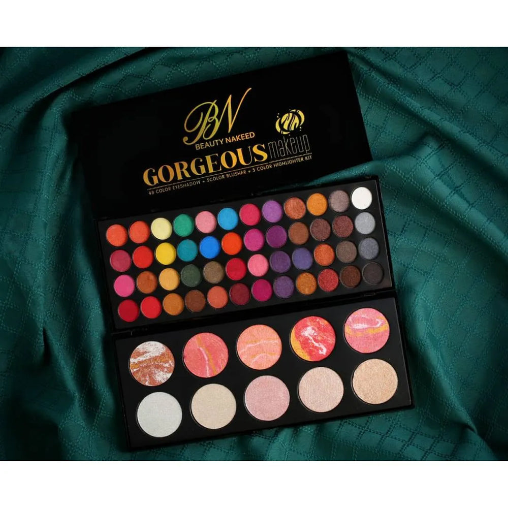 BN Beauty Nakeed Gorgeous 58 Shades Eyeshadow Palette Beauty Nakeed