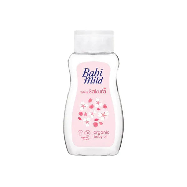 Babi Mild Baby Oil - White Sakura - 100ml Babi Mild