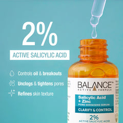 Balance Active Formula Salicylic Acid & Zinc Pore Minimising Serum Balance