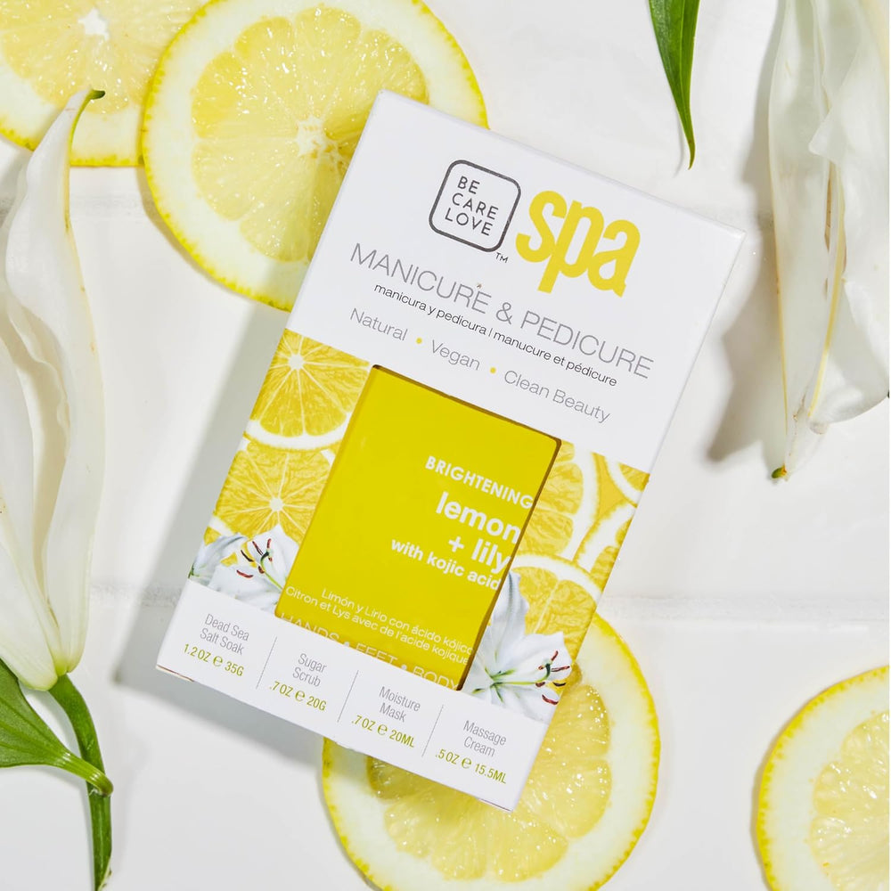 Be Care Love Spa Brightening Lemon + Lily with Kojic Acid 4-in-1 Be Care Love