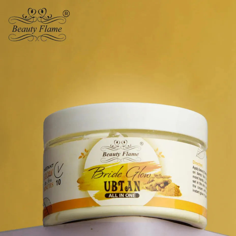 Beauty Flame Bride Glow Ubtan All In One Facial Jar 250gm Beauty Flame