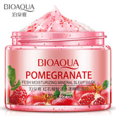 Bioaqua Pomegranate Mineral Sleep Mask - 120g Bioaqua