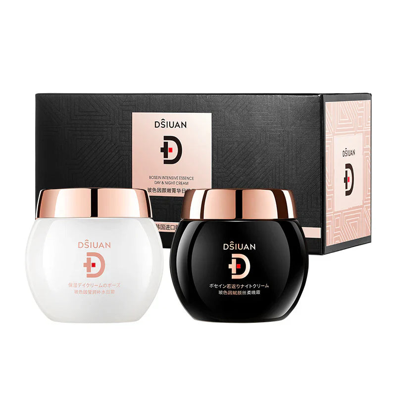 DSIUAN Day And Night Cream Moisturizing Repairing Face Care Set Dsiuan