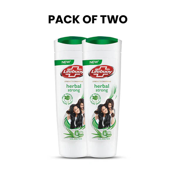 Bundle - Pack of 2 Lifebuoy Shampoo Herbal - 650ml Lifebuoy