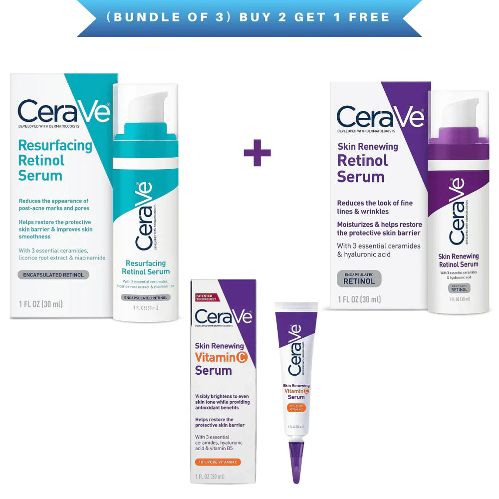 Cerave (Bundle of 3) Cerave Serums CeraVe