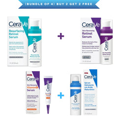 Cerave (Bundle of 4) Cerave Serums CeraVe