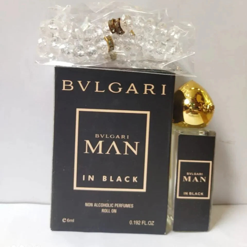 Bvlgari Man In Black Attar With Tasbeeh 6ml BVLGARI