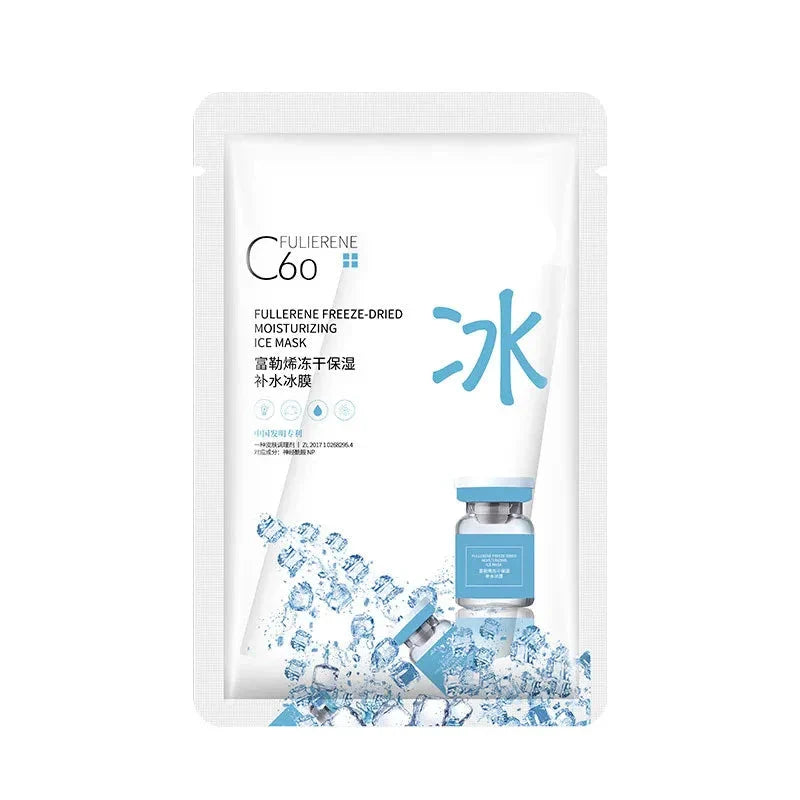 C60 Fullerene freeze-dried Moisturizing Ice sheet mask each C60