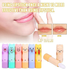 Cartoon Moisturize Colorless Lip Balm (6 Pcs) Set Cosmia.pk
