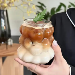 Bubble Design Coffee Glass Mug Cosmia.pk